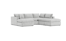 Load image into Gallery viewer, Ciello XL - Sectional - Limestone - Regular Arms
