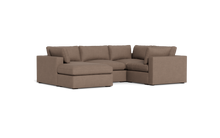 Load image into Gallery viewer, Ciello XL - Sectional - Mocha - Regular Arms
