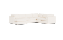 Load image into Gallery viewer, Ciello XL - Sectional - Opal White - High Angled
