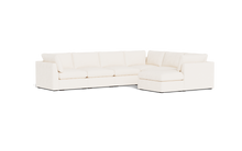 Load image into Gallery viewer, Ciello XL - Sectional - Opal White - High Angled
