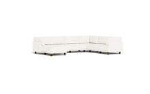 Load image into Gallery viewer, Luna - Sectional - Snowdrift - High Arms - Low Legs
