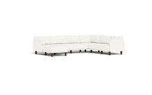 Load image into Gallery viewer, Luna - Sectional - Snowdrift - Low Arms - Tall Legs
