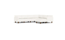 Load image into Gallery viewer, Luna - Sectional - Snowdrift - Low Arms - Tall Legs
