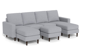 REFURBISHED - Altus - Sofa - Fog - Square Arms