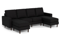 Load image into Gallery viewer, REFURBISHED - Altus - Sofa - Obsidian - Square Arms
