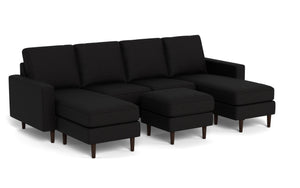 REFURBISHED - Altus - Sofa - Obsidian - Square Arms