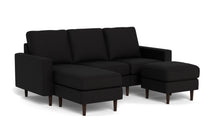 Load image into Gallery viewer, REFURBISHED - Altus - Sofa - Obsidian - Square Arms
