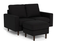 Load image into Gallery viewer, REFURBISHED - Altus - Sofa - Obsidian - Square Arms
