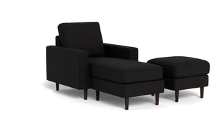 REFURBISHED - Altus - Sofa - Obsidian - Square Arms