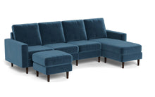Load image into Gallery viewer, REFURBISHED - Altus - Sofa - Sapphire - Square Arms
