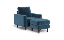 Load image into Gallery viewer, REFURBISHED - Altus - Sofa - Sapphire - Square Arms
