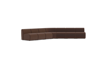 Load image into Gallery viewer, Cassini - Wedge Sectional - Chocolate
