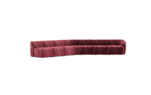 Load image into Gallery viewer, Cassini - Wedge Sectional - Bordeaux
