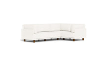 Load image into Gallery viewer, Luna - Sectional - Snowdrift - High Arms - Low Legs

