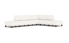 Load image into Gallery viewer, Luna - Sectional - Snowdrift - High Arms - Low Legs
