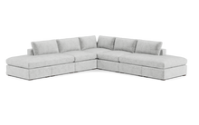 Load image into Gallery viewer, Ciello XL - Sectional - Limestone - Regular Arms
