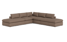 Load image into Gallery viewer, Ciello XL - Sectional - Mocha - Regular Arms
