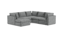 Load image into Gallery viewer, Ciello XL - Sectional - Basalt - High Angled
