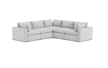Load image into Gallery viewer, Ciello XL - Sectional - Limestone - Regular Arms

