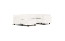 Load image into Gallery viewer, Luna - Sectional - Snowdrift - Low Arms - Low Legs
