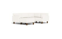 Load image into Gallery viewer, Luna - Sectional - Snowdrift - Low Arms - Tall Legs
