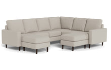 Load image into Gallery viewer, REFURBISHED - Altus - Sectional - Latte - Square Arms
