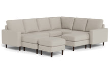 Load image into Gallery viewer, REFURBISHED - Altus - Sectional - Latte - Square Arms
