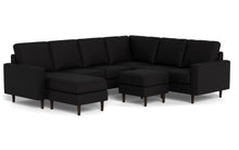 Load image into Gallery viewer, REFURBISHED - Altus - Sectional - Obsidian - Square Arms
