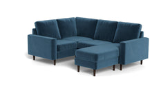 Load image into Gallery viewer, REFURBISHED - Altus - Sectional - Sapphire - Square Arms
