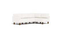 Load image into Gallery viewer, Luna - Sectional - Snowdrift - Low Arms - Tall Legs

