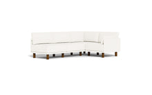 Load image into Gallery viewer, Luna - Sectional - Snowdrift - Low Arms - Tall Legs

