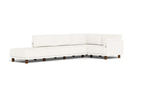 Load image into Gallery viewer, Luna - Sectional - Snowdrift - Low Arms - Low Legs
