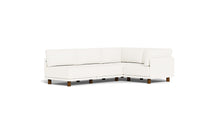 Load image into Gallery viewer, Luna - Sectional - Snowdrift - High Arms - Low Legs
