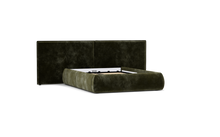 Load image into Gallery viewer, Ara Bed - King - Upholstered - Sage - Storage
