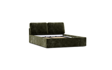 Load image into Gallery viewer, Ara Bed - Queen - Upholstered - Sage - Storage

