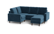 Load image into Gallery viewer, Altus - Sectional - Sapphire - Square Arms
