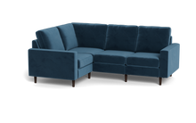 Load image into Gallery viewer, Altus - Sectional - Sapphire - Square Arms
