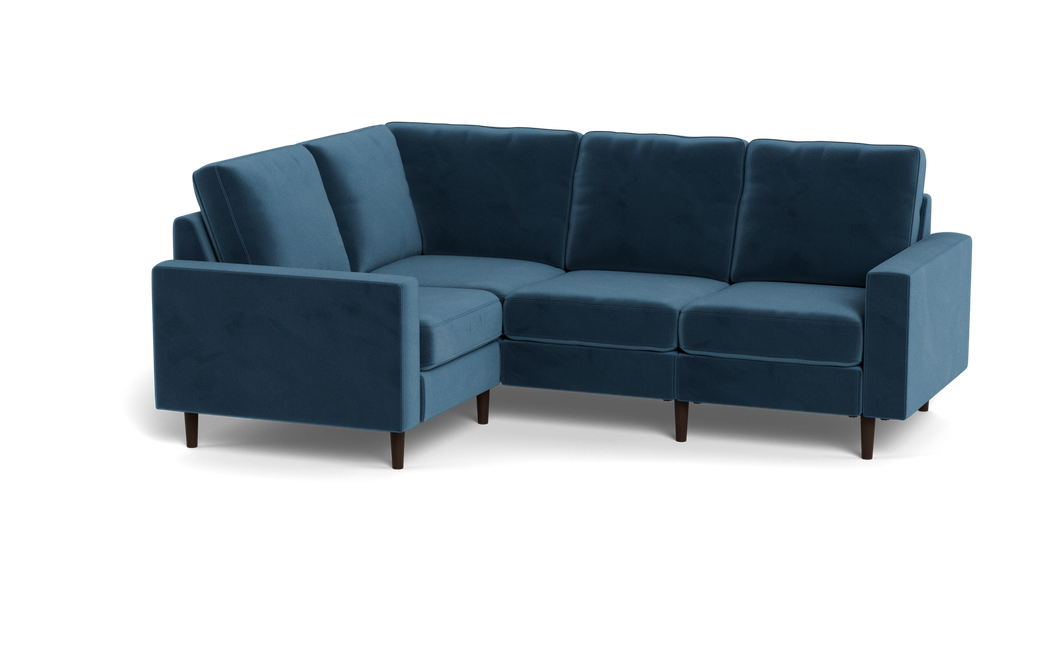Altus - Sectional - Sapphire - Square Arms