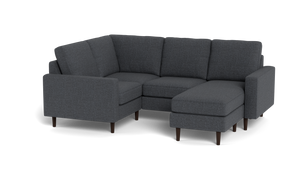 Altus - Sectional - Slate - Square Arms