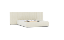 Load image into Gallery viewer, Ara Bed - Queen - Upholstered - Cloud - Storage
