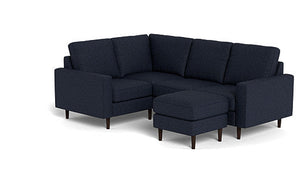 REFURBISHED - Altus - Sectional - Deep Sea - Square Arms
