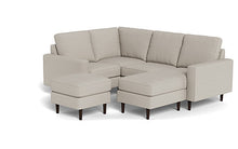 Load image into Gallery viewer, REFURBISHED - Altus - Sectional - Latte - Square Arms
