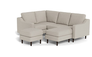 REFURBISHED - Altus - Sectional - Latte - Original Arms