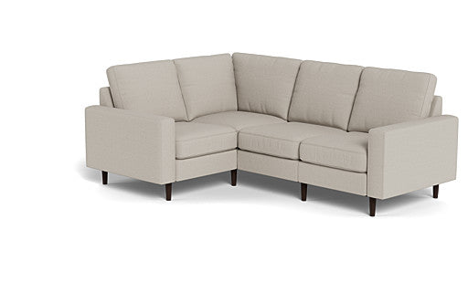 REFURBISHED - Altus - Sectional - Latte - Square Arms
