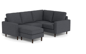 REFURBISHED - Altus - Sectional - Slate - Square Arms