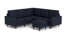 Load image into Gallery viewer, REFURBISHED - Altus - Sectional - Deep Sea - Square Arms
