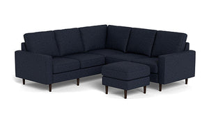 REFURBISHED - Altus - Sectional - Deep Sea - Square Arms