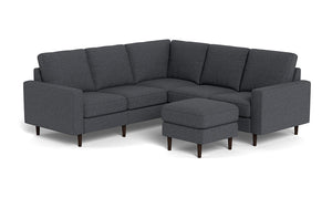 REFURBISHED - Altus - Sectional - Slate - Square Arms