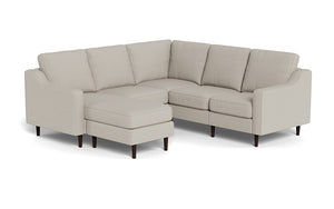 REFURBISHED - Altus - Sectional - Latte - Original Arms