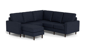 REFURBISHED - Altus - Sectional - Deep Sea - Square Arms